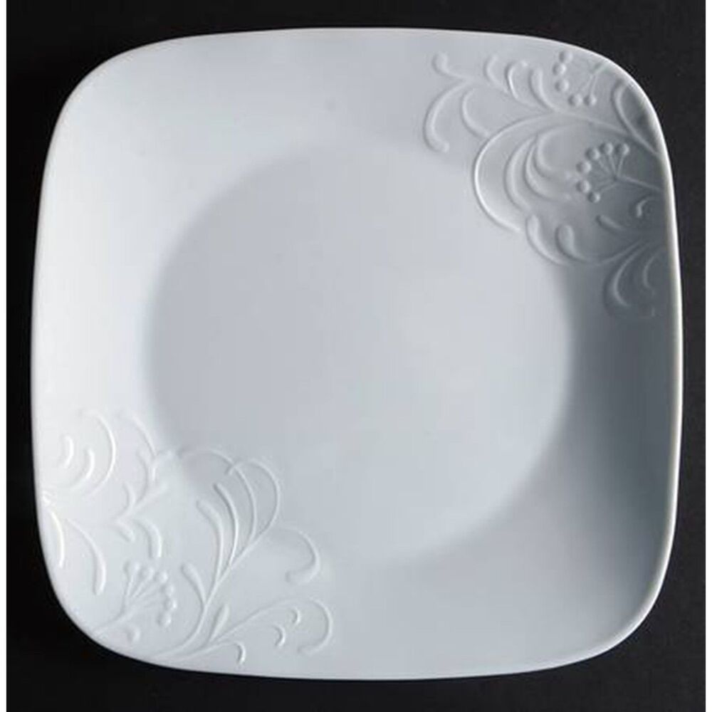 Cherish Square Luncheon Plates Lot of 4 No Chips or Stains Preowned